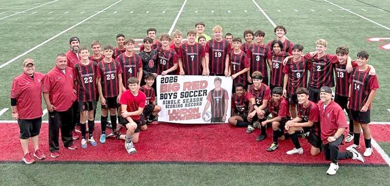 Landon Bowers breaks his brothers' record in win